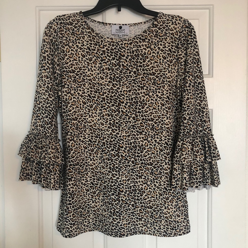 Dainty Jewells Bell Sleeve Blouse